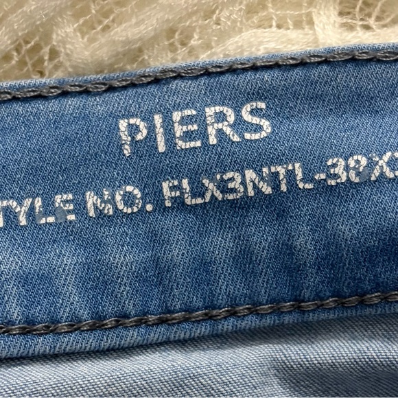 Light Blue Men's Jeans - Picture 4 of 4